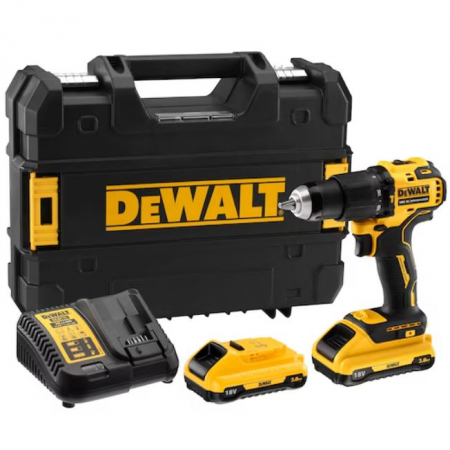 Wiertarko-wkrętarka udarowa 18V 65Nm 2x3Ah DCD709L2T-QW DeWalt